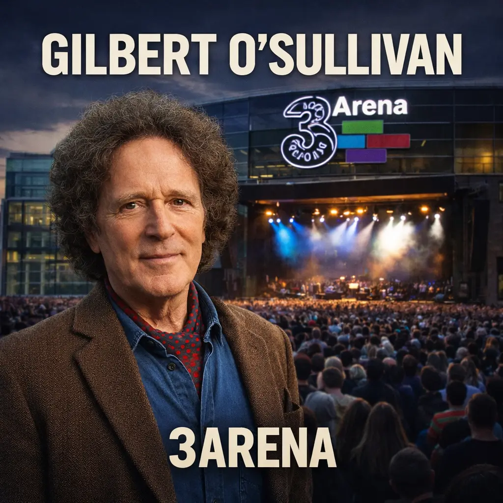 Bus to Gilbert O Sullivan – 3Arena – 10th October 2026