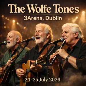 Bus to The Wolfe Tones – 3Arena – 24th July 2026 to 25th July 2026